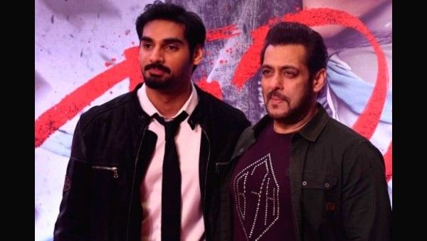 Ahan Shetty Reacts To Salman Khan Kissing Tadap Poster At Film's Premiere; 'It's A Dream Come True'