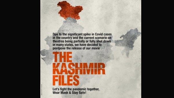 Vivek Agnihotri's The Kashmir Files Release Postponed Amid Rising COVID-19 Cases