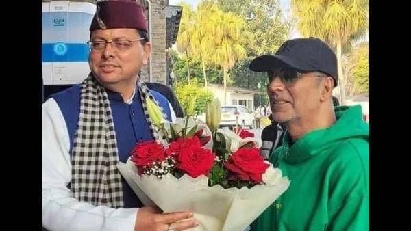 Akshay Kumar Becomes Brand Ambassador Of Uttarakhand, Meets CM Pushkar Singh Dhami