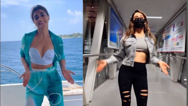 Samantha Ruth Prabhu And Pooja Hegde Let Bygones Be Bygones As Former Grooves To Arabic Kuthu