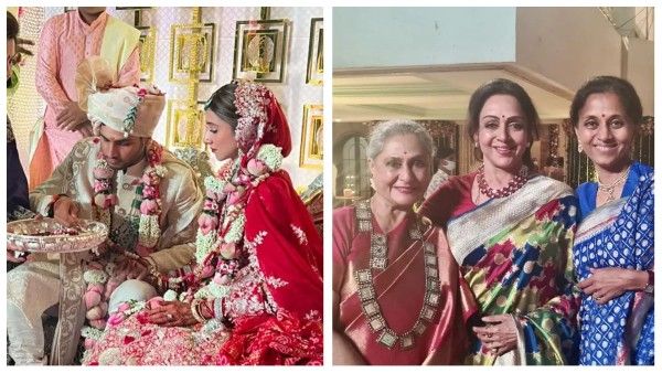 Jai Anmol Ambani And Khrisha Shah Tie The Knot; Bachchans, Hema Malini & Other Celebs Attend The Wedding