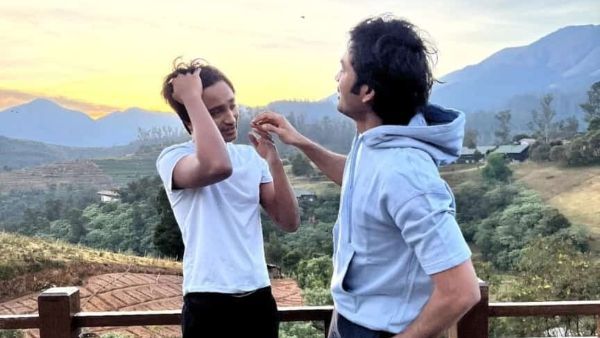 Dhanush And Son Yathra Spend Quality Time On Sets Of Naane Varuven: See Pic
