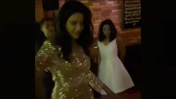 Karishma Tanna Flaunts Her Killer Moves On Samantha Ruth Prabhu’s ‘Oo Antava’ Song At Her Reception (VIDEO)