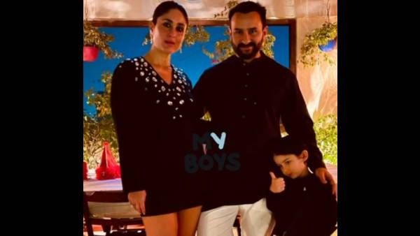 Kareena Kapoor Khan, Saif Ali Khan And Taimur Make For A Stylish Fam In This Lovely Picture