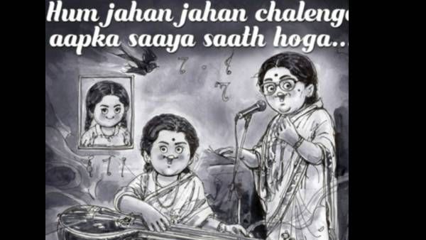 Lata Mangeshkar Gets A Heartwarming Tribute In Amul's Latest Topical, Says 'Aapka Saaya Saath Hoga'