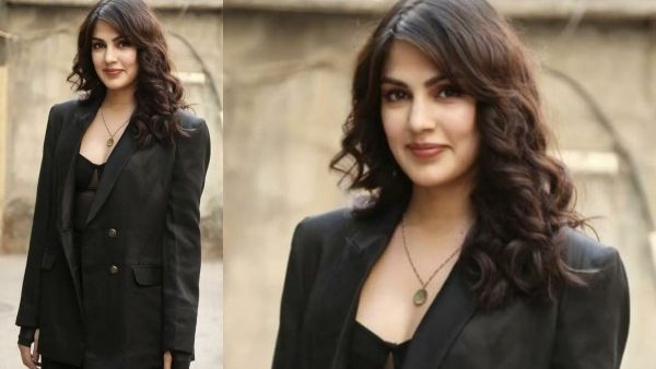 Rhea Chakraborty Is Back At Work, Spotted Shooting In The City