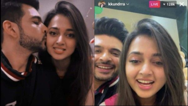 Bigg Boss 15: Tejasswi Prakash And Karan Kundrra's Valentine's Day Insta Live Garners Over 128K Views