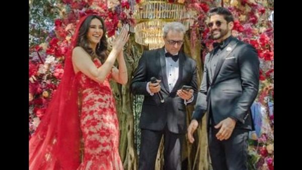 Shibani Dandekar Drops Stunning Pictures From Her Wedding With Farhan Akhtar, Says 'Hey There Husband'