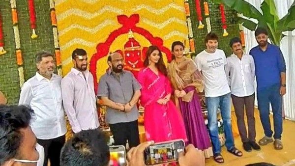 SSMB 28 Launched, Namrata Shirodkar, Pooja Hegde, Trivikram Srinivas Attend The Muhurat Ceremony