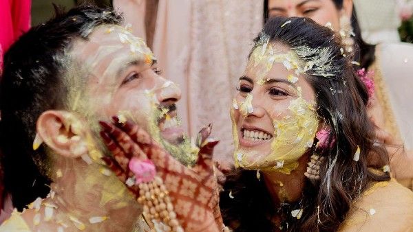 New Groom Vikrant Massey Shares Pictures From ‘Kurta Faad Haldi’ With Bride Sheetal Thakur