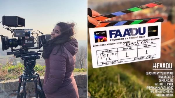 Ashwiny Iyer Tiwari Begins Serbia Schedule For Debut Web Series Faadu