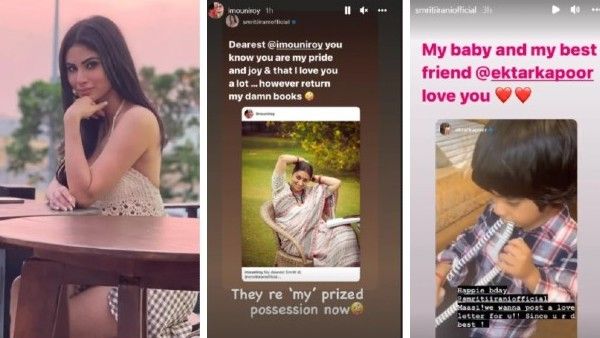Mouni Roy & Ekta Kapoor Wish Smriti Irani On Her Birthday; Mouni Reveals Her Most Fav Story About KSBKBT Star