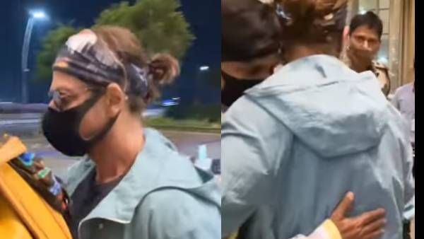 Shah Rukh Khan Wins Hearts As He Hugs And Greets Airport Staff While Heading Off To Pathaan Shoot