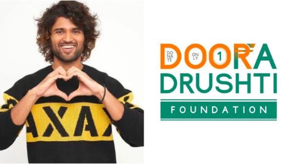 Dooradrushti Foundation Got Appreciation And Donations From Hero Vijay Devarakonda
