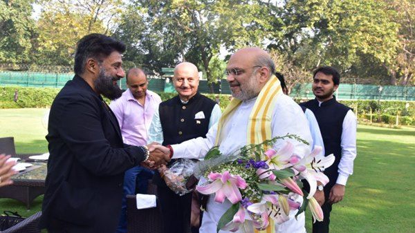 The Kashmir Files Director Vivek Agnihotri Meets Home Minister Amit Shah