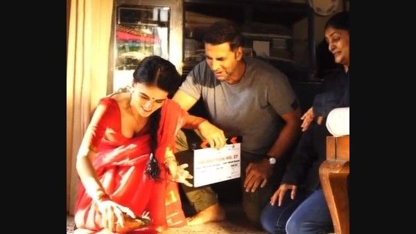 Akshay Kumar And Radhika Madan Kickstart Shoot Of Suriya's Soorarai Pottru Hindi Remake