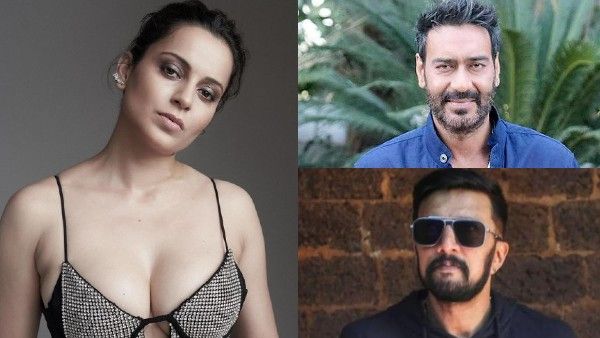 Kangana Ranaut Reacts To Ajay Devgn-Kiccha Sudeep's Debate Over Hindi Language