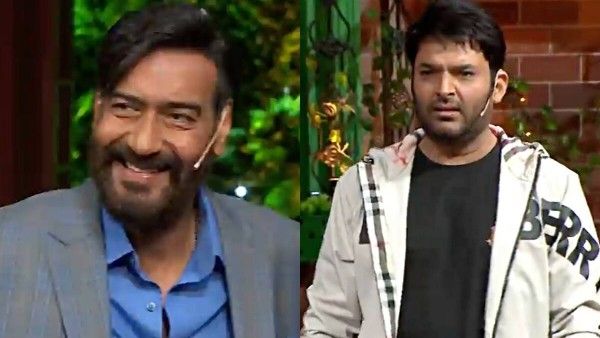 TKSS: Ajay Devgn Pulls Kapil Sharma's Leg As The Comedian Sings Romantic Song For Rakul Preet Singh; WATCH