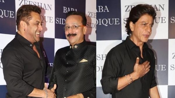 Salman Khan And Shah Rukh Khan Attend Baba Siddiqui's Iftar Party, See Pics