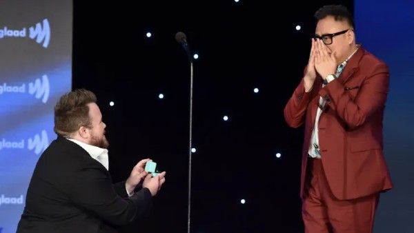 Survivor Star Zeke Smith Proposes To His 'Other Half' Nico Santos At GLAAD Media Awards