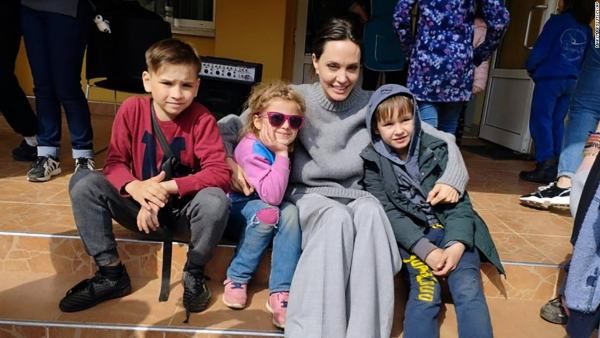 Angelina Jolie Talks To Refugees In Ukraine, Ronit Roy & Fans Call Actress Brave