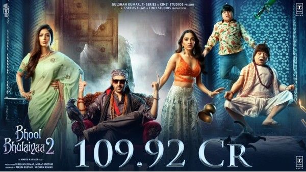 Bhool Bhulaiyaa 2 Day 9 Box Office Collection: Kartik Aaryan And Kiara Advani's Film Crosses Rs 100 Crore Mark