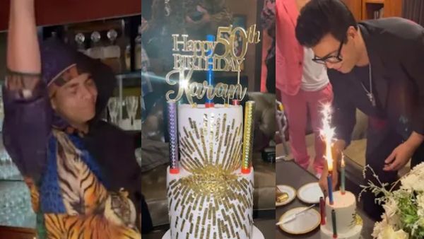 Karan Johar Cuts Birthday Cake With Gauri Khan, Manish Malhotra & Others: Watch Video