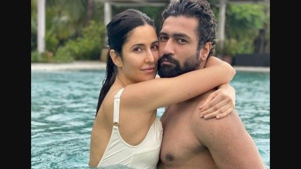 Katrina Kaif And Vicky Kaushal Go The 'Pool' Way To Beat The Summer Heat; See Photo