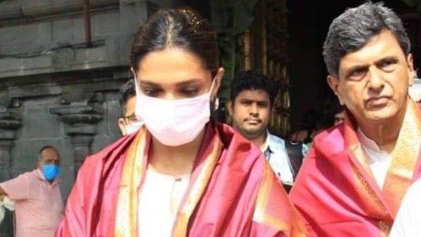 Deepika Padukone Visits Tirupati Temple With Dad Prakash Padukone On His Birthday