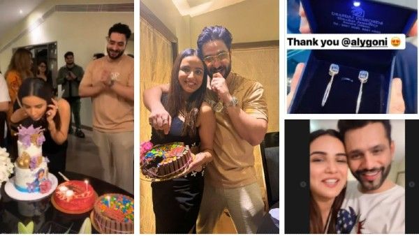 Jasmin Bhasin Rings In Her Birthday With BF Aly Goni & Friends Rahul Vaidya-Disha Parmar & Others (VIDEOS)