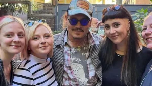 Johnny Depp Spotted At A UK Pub Celebrating Defamation Case Win Against Amber Heard