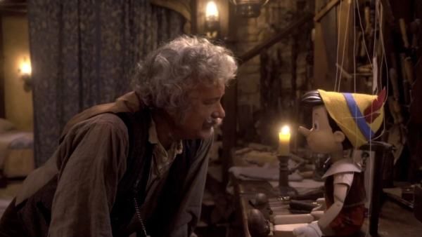 Pinocchio Teaser Trailer Reveals First Look At Tom Hanks' Geppetto In Disney's New Live-Action Adaptation