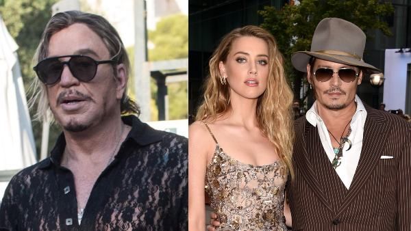Mickey Rourke Calls Amber Heard A Gold Digger, Says 'I've Known Johnny Depp For Years'