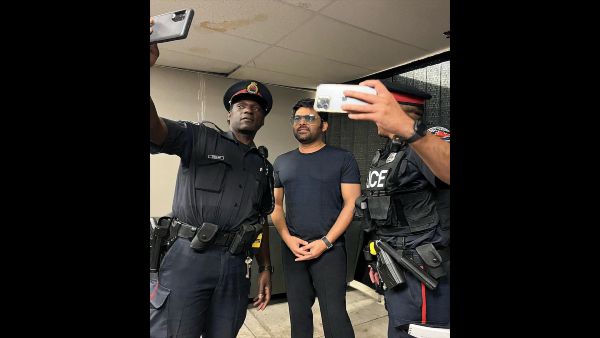 Kapil Sharma Poses For Selfies With Canadian Police Officers, Pic Goes Viral On Social Media