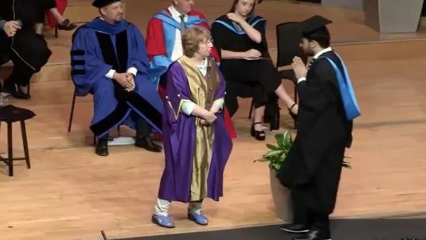 Smriti Irani Is Proud Of Her Son Zohr As He Graduates With Flying Colours (VIDEO)