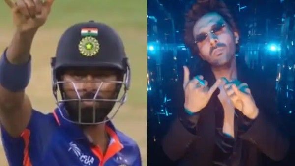 Hardik Pandya Shows Off His Swag On Cricket Pitch With Kartik Aaryan's Bhool Bhulaiyaa 2 Signature Step