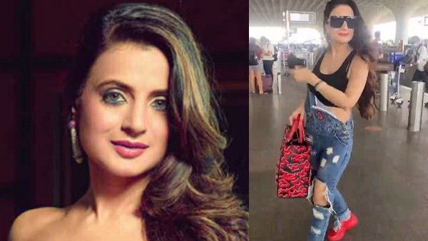 Ameesha Patel's Half-Open Dungree Look Mocked By Netizens; 'Budhape Mein Bacchon Wale Kapde’