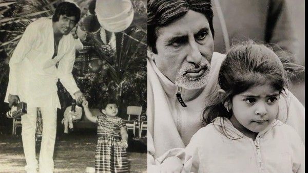 Amitabh Bachchan's Birthday: Shweta Bachchan And Navya Naveli Wish Him With Unseen Pictures