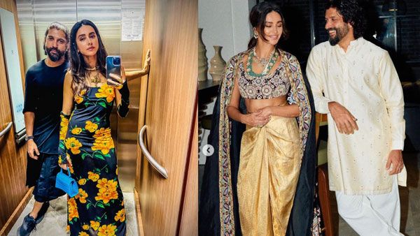 Diwali 2022: Farhan Akhtar & Shibani Dandekar Make a Stylish Pair As They Gear Up For Celebrations; Pic