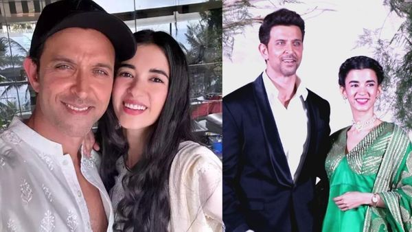 Hrithik Roshan, Ladylove Saba Azad Twin In White As They Celebrate Diwali Together