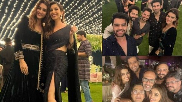 Inside Photos From Kriti Sanon's Diwali Bash: Vicky, Ananya, Aditya, Varun And Others Have A Blast