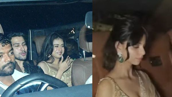 Star Kids Suhana Khan, Nysa Devgan, Aryan Khan Arrive In Style At Bhumi Pednekar's Diwali Bash, See Pics