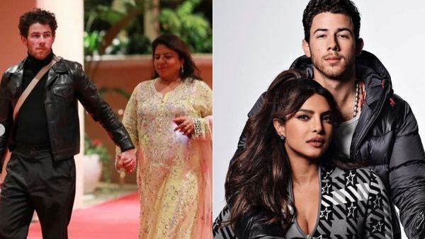 Fans Hail Nick Jonas' Cute Bond With Madhu Chopra As The Duo Step Out For Diwali Dinner With Priyanka Chopra