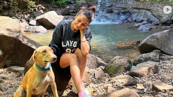 Shehnaaz Gill Enjoys Good Vibes As She Enjoys A Day Out In Nature; PICS