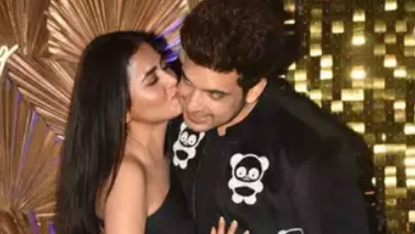 Karan Kundrra Gets A Kiss From Tejasswi Prakash On His Birthday; Latter Throws A Surprise Bash For Him
