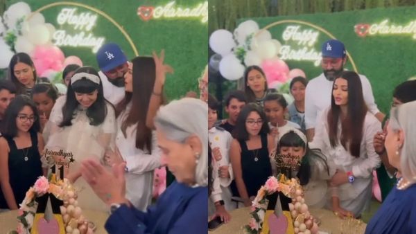 Aaradhya Bachchan Twins With Parents Aishwarya & Abhishek At Her Birthday Bash; Jaya Bachchan All Smiles