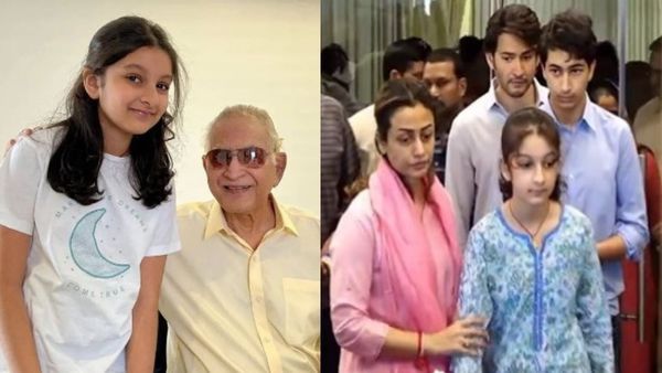 Mahesh Babu's Daughter Sitara Remembers Late Grandfather Krishna With A Note, Calls Him 'My Hero'