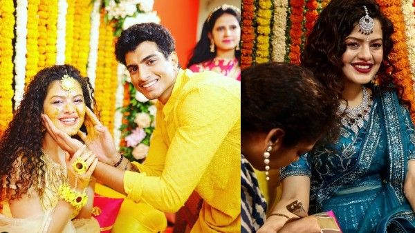 Palak Muchhal-Mithoon's Wedding: Singer Looks Radiant In Her Haldi & Mehendi Ceremony Photos