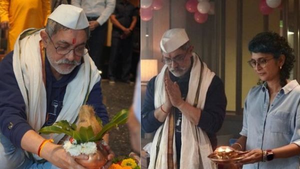 ‘Sab Nautanki Hai': Netizens Troll Aamir Khan After Photos Of Him Performing Puja Goes Viral
