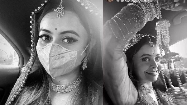 Devoleena Bhattacharjee Shares FIRST Pic As A Bride As She Flaunts Her Kaleeras